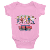 The Five Burros Of New York©-New York Born-Street Logo-Infant Bodysuit - The Five Burros of New York