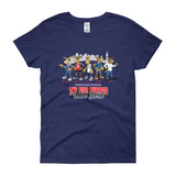 The Five Burros of New York©-Street Logo-Women's short sleeve t-shirt - The Five Burros of New York