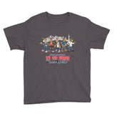 The Five Burros of New York©-Street Logo-Youth Short Sleeve T-Shirt - The Five Burros of New York
