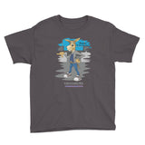 Hudson ™The Manhattan Burro©-Youth Short Sleeve T-Shirt - The Five Burros of New York