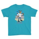 Casey™ The Queens Burro©-Youth Short Sleeve T-Shirt - The Five Burros of New York