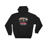 The Five Burros of New York©-Street Logo-Hooded Sweatshirt Backside Print - The Five Burros of New York