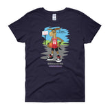 Driggs™  The Brooklyn Burro©-Women's short sleeve t-shirt - The Five Burros of New York