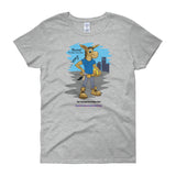 Randall™ The Staten Island Burro ©-Women's short sleeve t-shirt - The Five Burros of New York