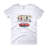 The Five Burros of New York©-Street Logo-Women's short sleeve t-shirt - The Five Burros of New York