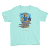 Randall ™The Staten Island Burro©-Youth Short Sleeve T-Shirt - The Five Burros of New York