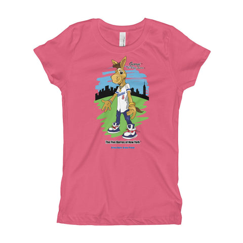 Georgi ™The Bronx Burro©-Girl's T-Shirt - The Five Burros of New York