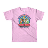 The Five Burros of New York ©.-Short sleeve kids t-shirt - The Five Burros of New York