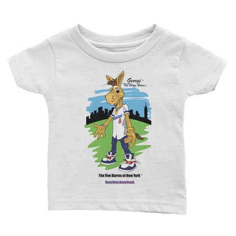 Georgi ™The Bronx Burro©-Infant Tee - The Five Burros of New York