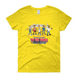 The Five Burros of New York©-Street Logo-Women's short sleeve t-shirt - The Five Burros of New York