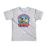 The Five Burros of New York ©.-Short sleeve kids t-shirt - The Five Burros of New York