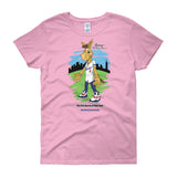 Georgi ™  The Bronx Burro ©-Women's short sleeve t-shirt - The Five Burros of New York