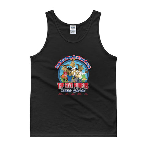 The Five Burros of New York ©-Logo-Men's Tank top - The Five Burros of New York