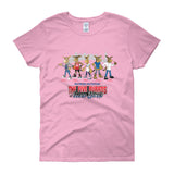 The Five Burros of New York©-Street Logo-Women's short sleeve t-shirt - The Five Burros of New York