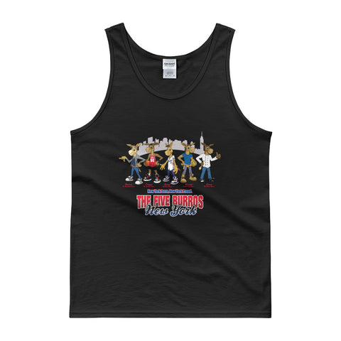 The Five Burros of New York ©-Street Logo-Men's Tank top - The Five Burros of New York