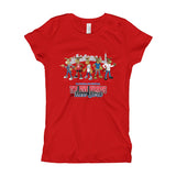 The Five Burros of New York©-Street Logo-Girl's T-Shirt - The Five Burros of New York