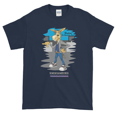 Hudson™ The Manhattan Burro©-Men's Short sleeve t-shirt - The Five Burros of New York