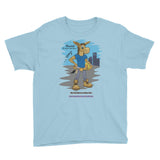 Randall ™The Staten Island Burro©-Youth Short Sleeve T-Shirt - The Five Burros of New York