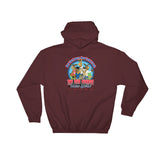 The Five Burros of New York©-Logo-Hooded Sweatshirt Backside Print - The Five Burros of New York