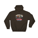 The Five Burros of New York©-Street Logo-Hooded Sweatshirt Backside Print - The Five Burros of New York