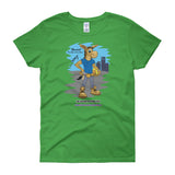 Randall™ The Staten Island Burro ©-Women's short sleeve t-shirt - The Five Burros of New York