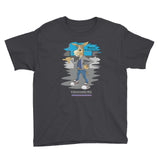 Hudson ™The Manhattan Burro©-Youth Short Sleeve T-Shirt - The Five Burros of New York