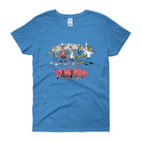 The Five Burros of New York©-Street Logo-Women's short sleeve t-shirt - The Five Burros of New York