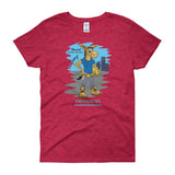 Randall™ The Staten Island Burro ©-Women's short sleeve t-shirt - The Five Burros of New York