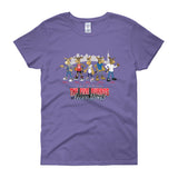 The Five Burros of New York©-Street Logo-Women's short sleeve t-shirt - The Five Burros of New York