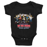 The Five Burros Of New York©-New York Born-Street Logo-Infant Bodysuit - The Five Burros of New York