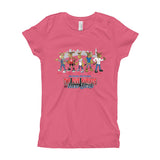 The Five Burros of New York©-Street Logo-Girl's T-Shirt - The Five Burros of New York