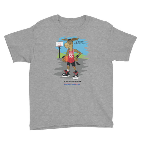 Driggs ™The Brooklyn Burro©-Youth Short Sleeve T-Shirt - The Five Burros of New York