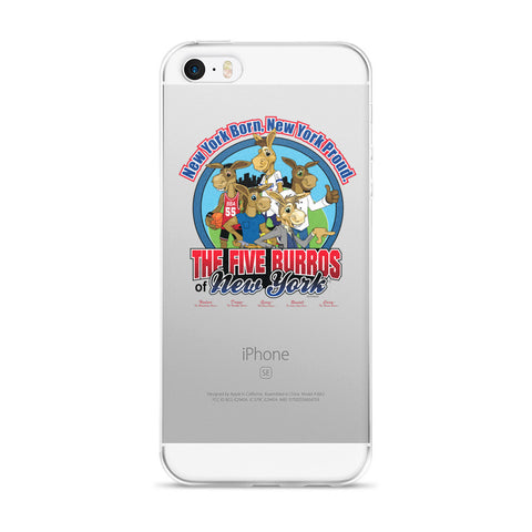 The Five Burros of New York©-iPhone 5/5s/Se, 6/6s, 6/6s Plus Case - The Five Burros of New York