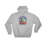The Five Burros of New York©-Logo-Hooded Sweatshirt Backside Print - The Five Burros of New York