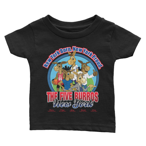 The Five Burros of New York©-Logo-Infant Tee - The Five Burros of New York
