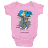 Hudson ™The Manhattan Burro©-New York Born-Infant Bodysuit - The Five Burros of New York