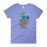 Randall™ The Staten Island Burro ©-Women's short sleeve t-shirt - The Five Burros of New York