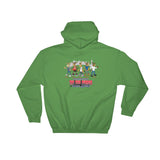 The Five Burros of New York©-Street Logo-Hooded Sweatshirt Backside Print - The Five Burros of New York