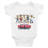 The Five Burros Of New York©-New York Born-Street Logo-Infant Bodysuit - The Five Burros of New York