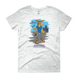 Randall™ The Staten Island Burro ©-Women's short sleeve t-shirt - The Five Burros of New York