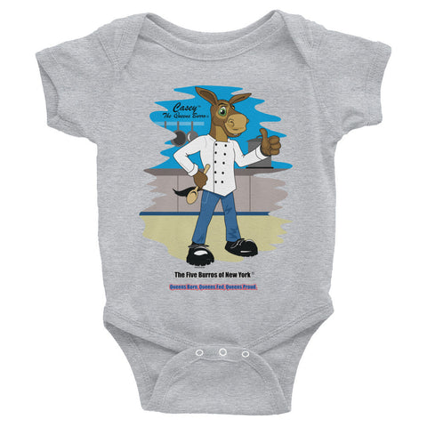 Casey™ The Queens Burro©-New York Born-Infant Bodysuit - The Five Burros of New York