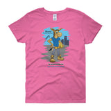 Randall™ The Staten Island Burro ©-Women's short sleeve t-shirt - The Five Burros of New York