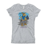 Randall™ The Staten Island Burro©-Girl's T-Shirt - The Five Burros of New York